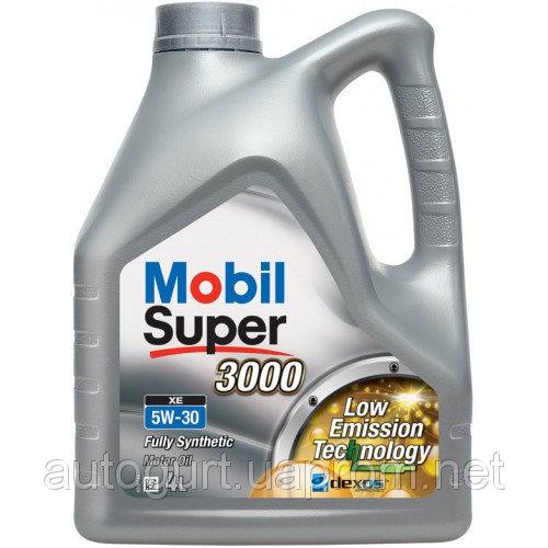 Моторна олива MOBIL SUPER 3000 XE 5W-30 4 л