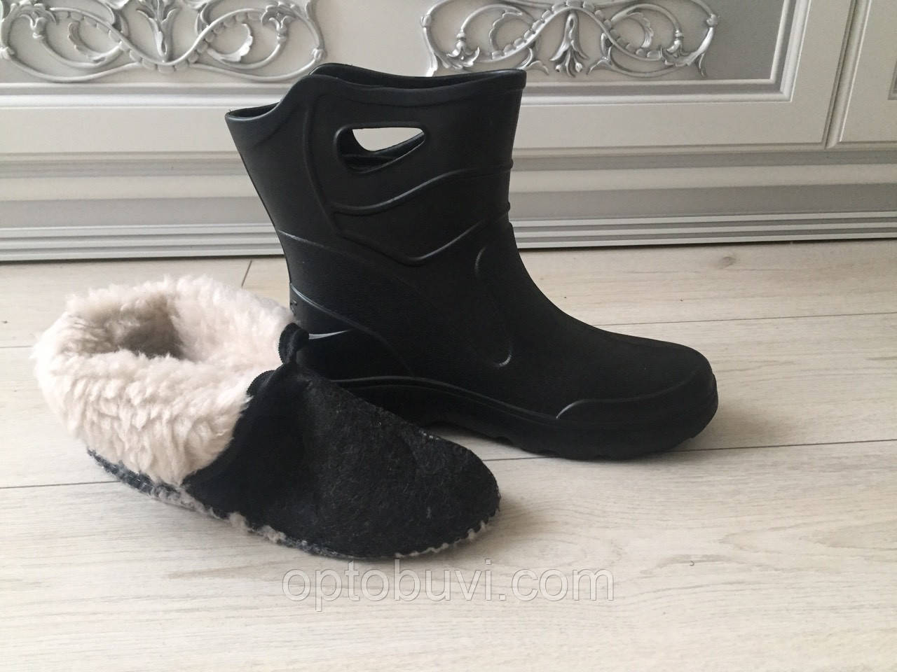 Чоботи чоловічі ПВХ зимові гуртом