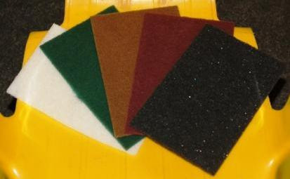 Нетканный абразивный материал скотчбрайт NPA400 Klingspor (152х229мм) ,без зерна,белый - фото 10 - id-p63446132