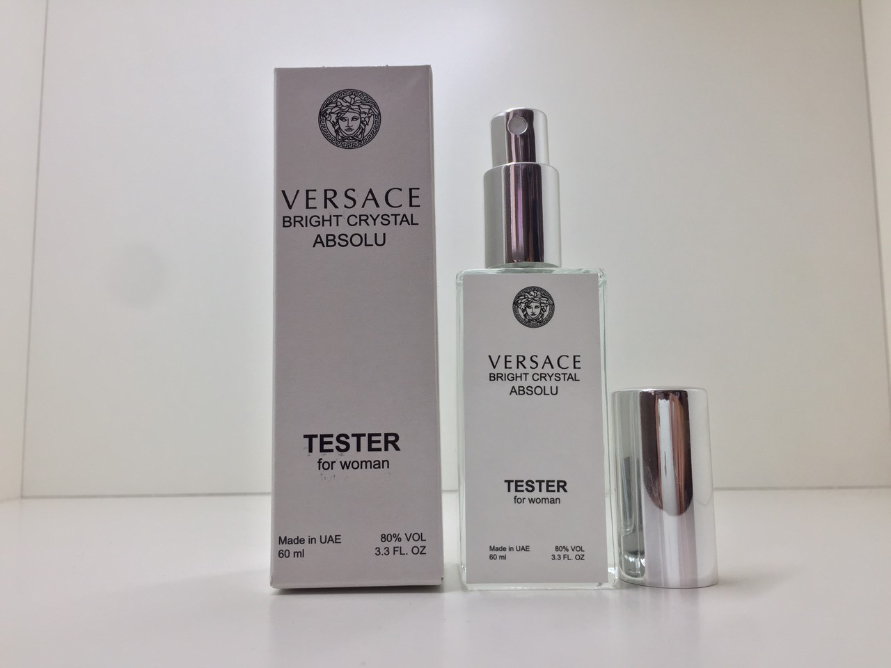 Тестер жіночий Versace Bright Crystal Absolu (Версаче Брайт Кристал Абсолю) 60 мл, фото 1