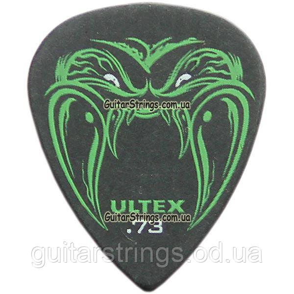 Медіатор Dunlop PH112R.73 James Hetfield Signature Black Fang Ultex 0.73 mm, фото 1