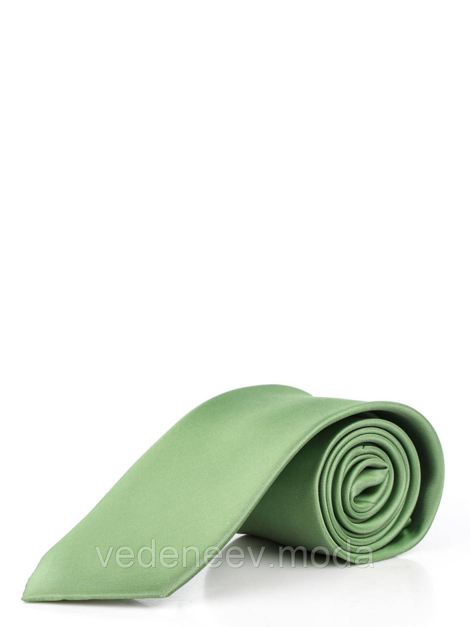 Краватка класична салатова, фото 1