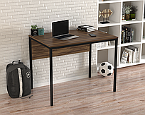 Сучасний Письмовий стіл без тумб мінімалізм лофт L-2p mini Loft Design Горіх Модена