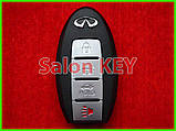 Ключ Infiniti G25 G35 G37 Q40 Q60 KR55WK48903 4 кнопки 315Mhz, фото 3
