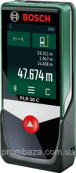 Лазерний далекомір Bosch PLR 50 C