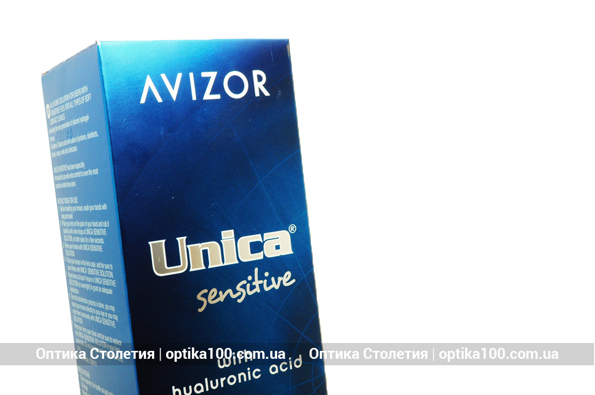 Раствор для Контактных Линз Avizor Unica Sensitive 100 Мл — Купить ...