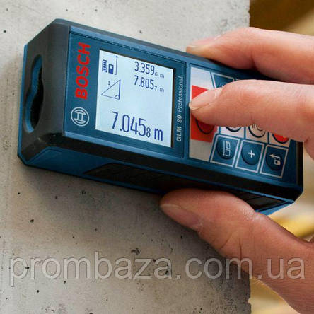 Лазерний далекомір Bosch GLM 80 + BT 150, фото 3
