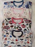 Піжама дитяча трикотажна (тканина-інтерлок), розмір 92-134 см