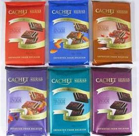 Шоколад Cachet (Кашет) Бельгія 100г, 300г