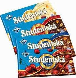 Шоколад Studentska pecet (студентська печатка) Чехія 180 г