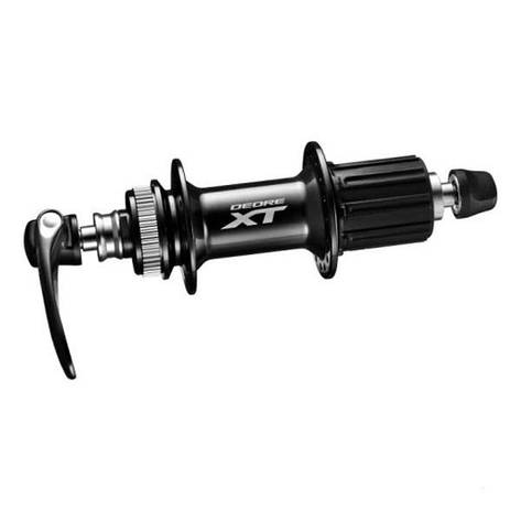 Втулка Shimano Deore XT FH-M8000 задня 32 відчини під диск CENTER LOCK чорний, фото 1