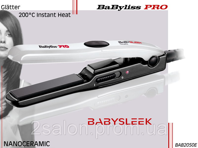 BaByliss BAB2050E утюжок для волос BabySleek 13мм - фото 2 - id-p770743016