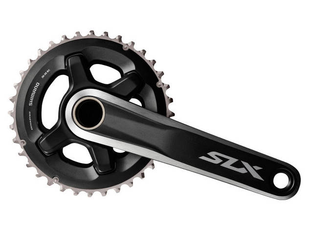 Шатуни Shimano SLX FC-M7000-2 Hollowtech II 175мм 38x28 (без вставки), фото 1