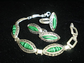 Набор Греческий малахит