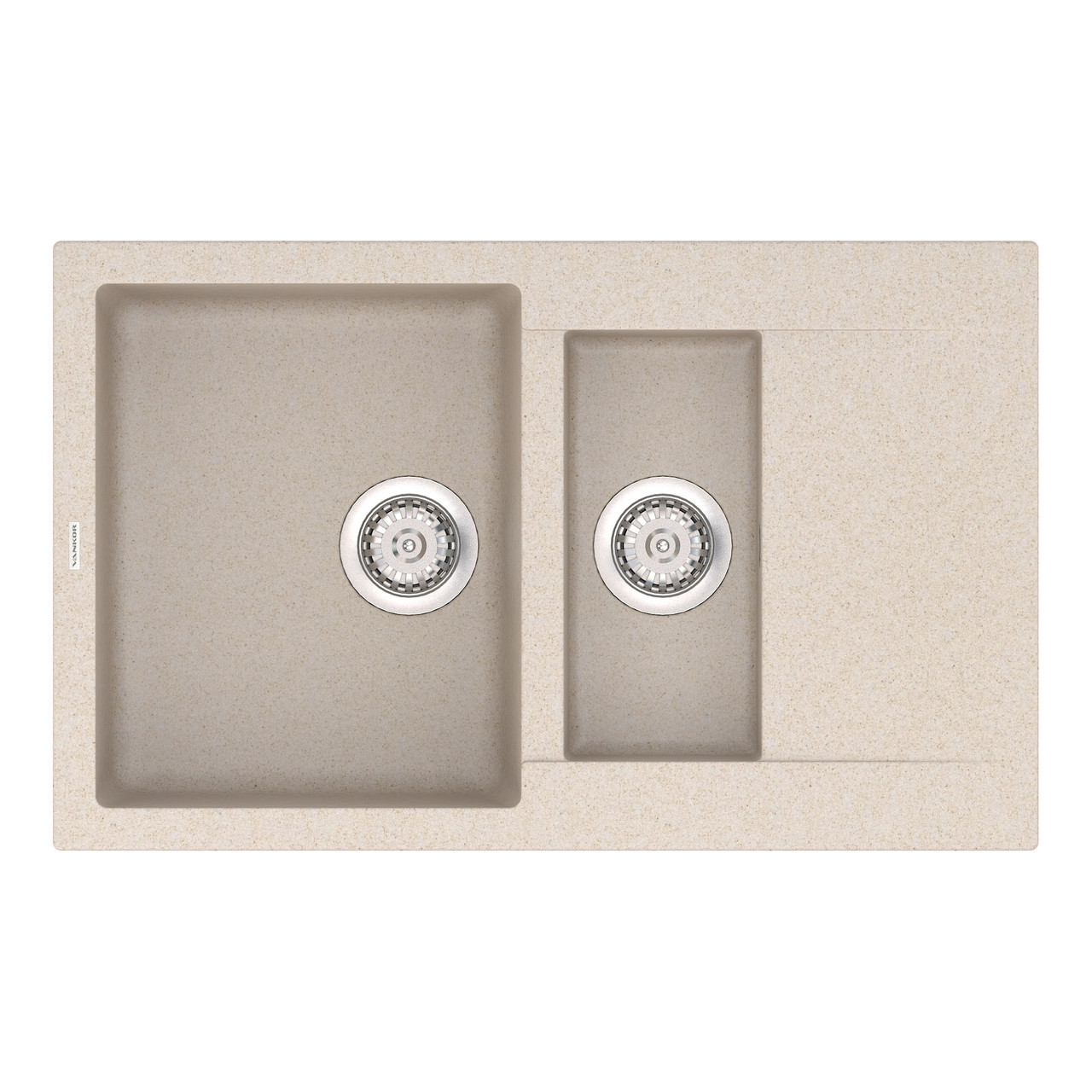 Кухонна мийка Vankor Orman OMP 04.80 Beige 8050, фото 1