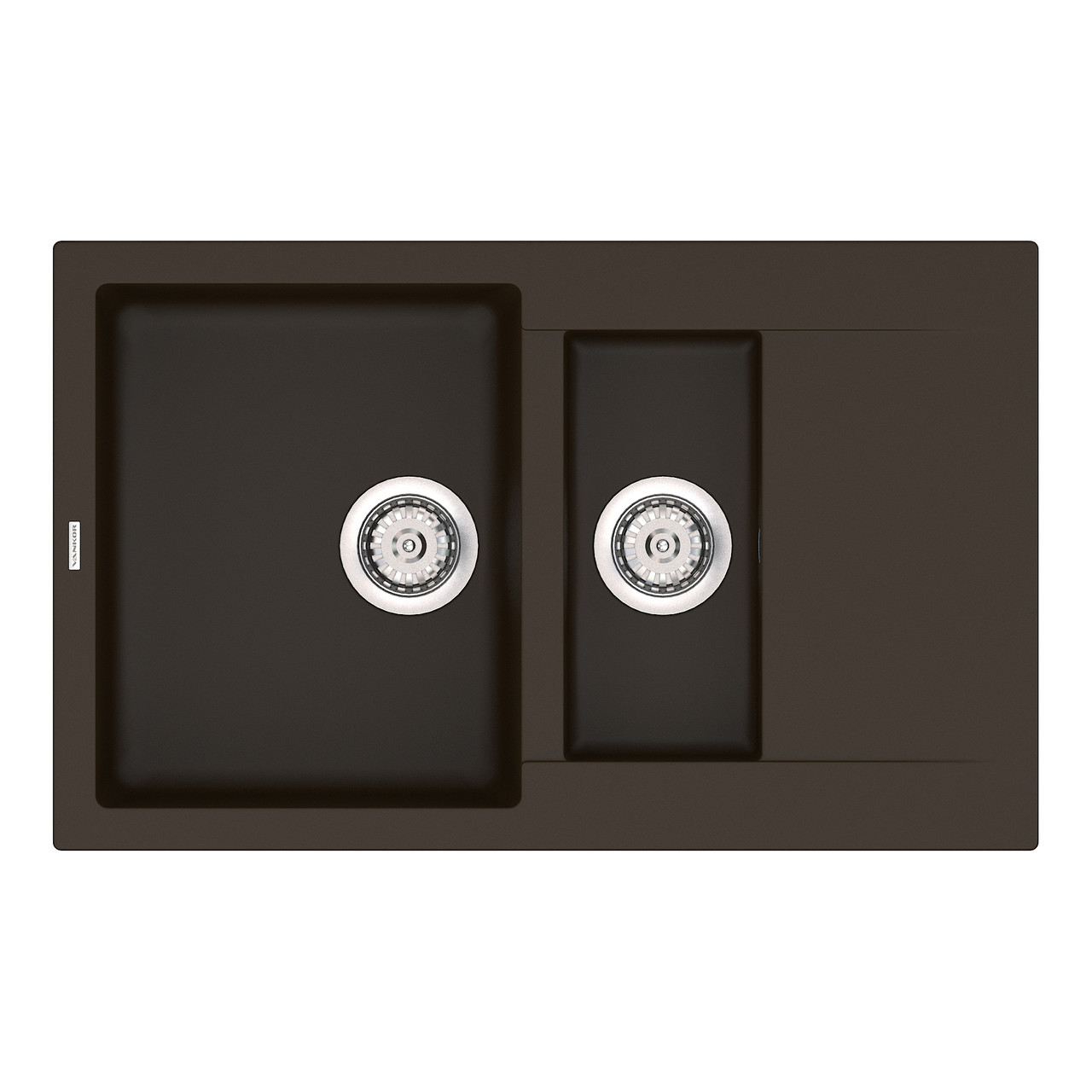 Кухонна мийка Vankor Orman OMP 04.80 Chocolate 8050, фото 1