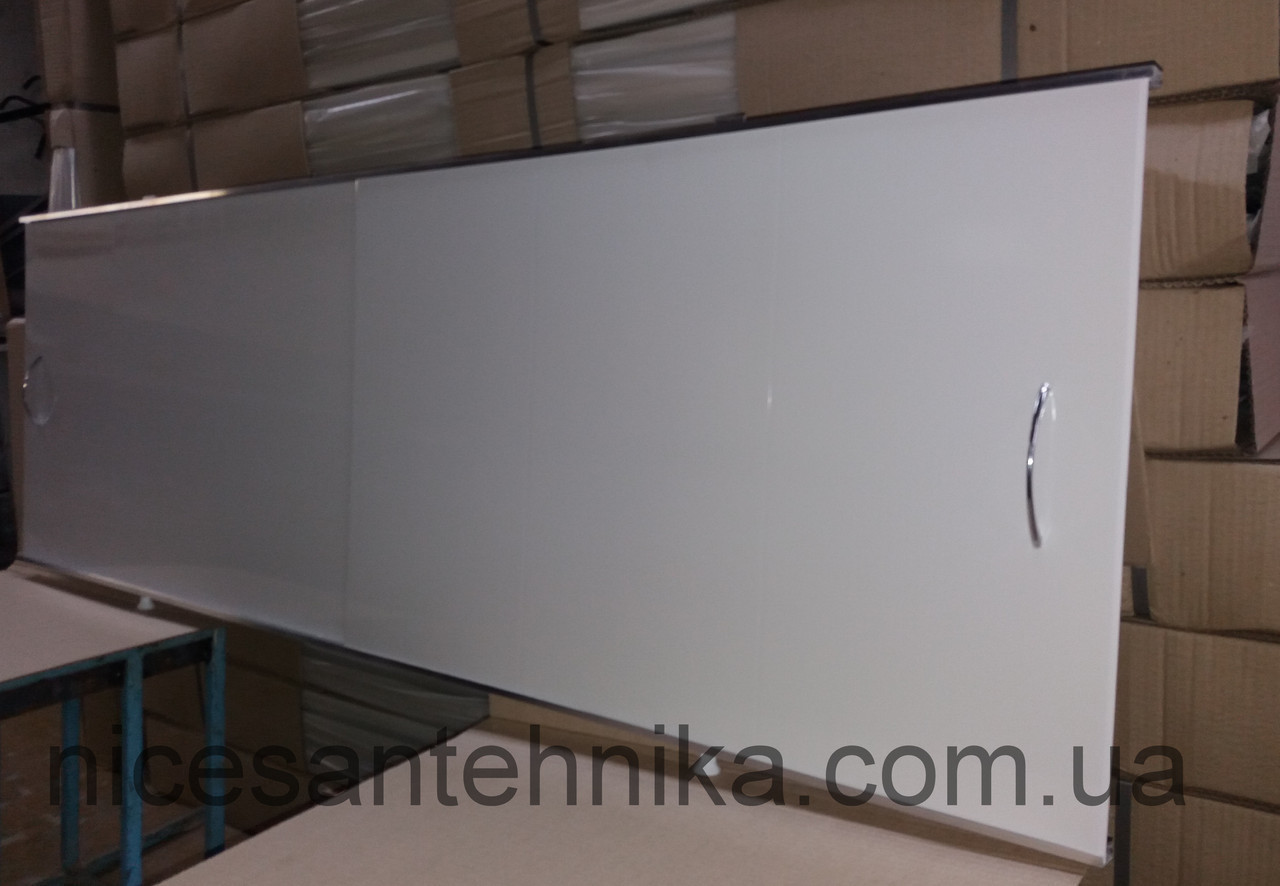 Екран для ванни 170*61 см, алюмінієвий ЕВА-4