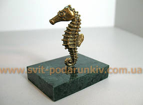 Сувенір бронзова фігурка Морського коня