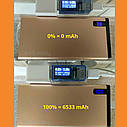 Ультратонкий Павербанк з дисплеєм 10 мм 6000 mAh Ultrathin Power Bank Smart Slim, фото 7