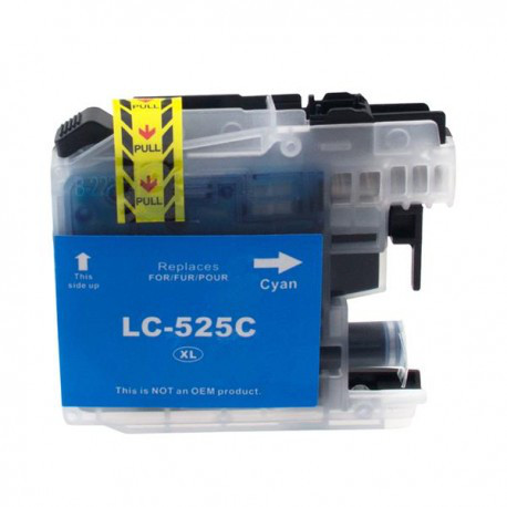 Картридж Brother DCP-J105 синій, сумісний аналог збільшеного ресурсу (35ml) WoX
