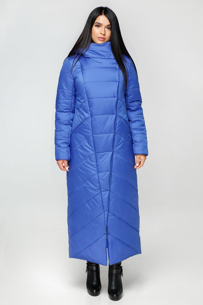Довгий зимовий пуховик, фото 1