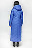 Довгий зимовий пуховик, фото 2