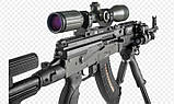 Кришка ствольної коробки швидкознімна Fab Defense PDC (Ізраїль) з планкою Вівер/Пикатинни для АК, фото 6