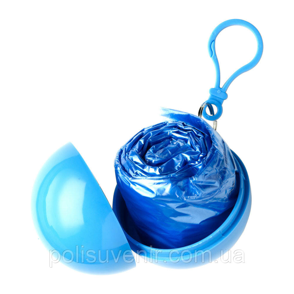 Пончо-дощовик в круглому футлярі, фото 1