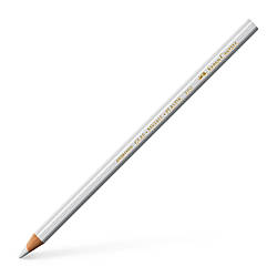 Олівець перманентний Faber-Castell для письма по склу, пластику, металу, колір білий, 115901