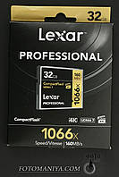 Карта памяті  Lexar 32GB Professional 1066x CompactFlash UDMA 7