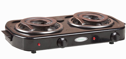 Електроплита ЛЕМІРА ЕПТ 2-2,0 кВт/220 В два широких ТЕНА