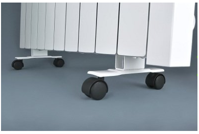 Підставки з коліщатками для електрорадіаторів Flyme Підставки з коліщатками для електрорадіаторів Flyme