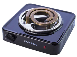 Одноконфорочная електроплита ЕЛНА 010 1.0 кВт широкий ТЕН