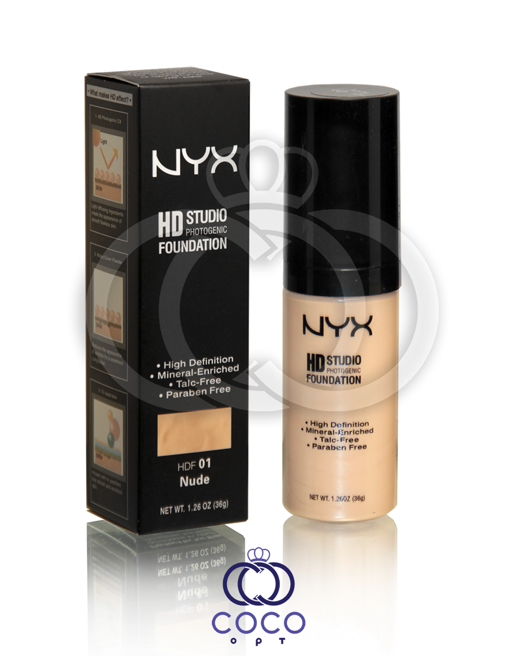 Тональний крем Nyx Studio HD Photogenic Foundation