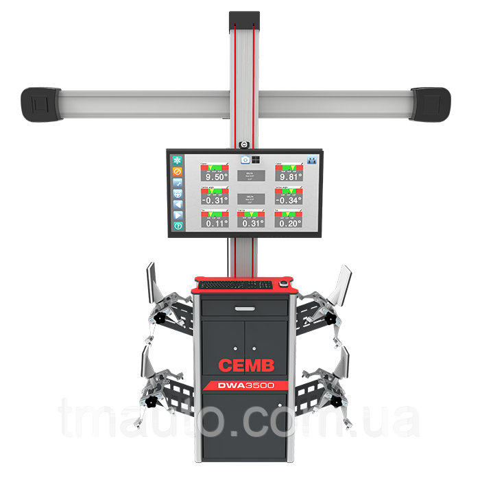 3D стенд развал-схождения DWA3500 - фото 1 - id-p771355596