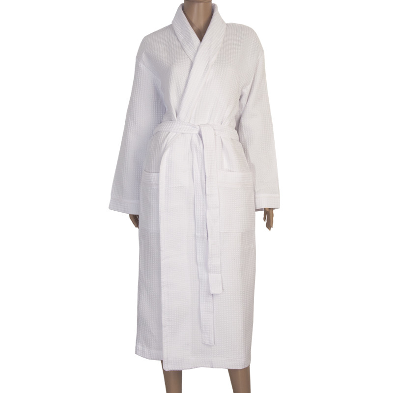 Халат вафельний ЛЮКС Ярослав білий розміри від 44 до 62, фото 1