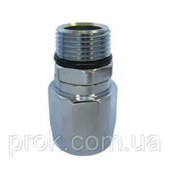 Розбірної штуцер 1 '' BSP х 1 '' (під шланг ДУ25мм.), фото 1