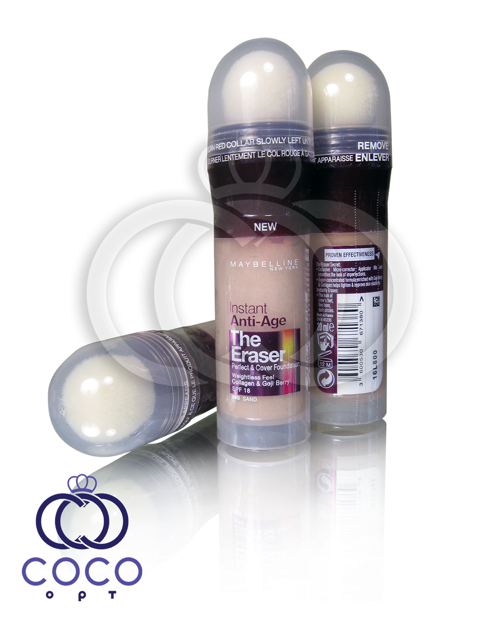 Тональна основа Maybelline Instant Anti-Age The Eraser, фото 1