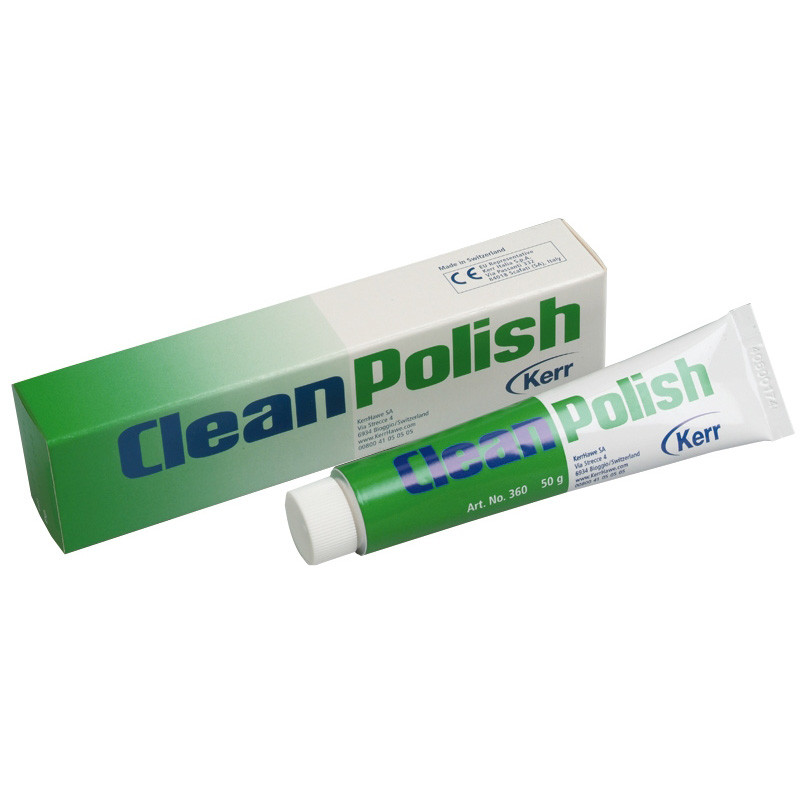 Clean Polish (Клін Поліш), туба 50 г, паста для полірування зубів, Kerr, фото 1