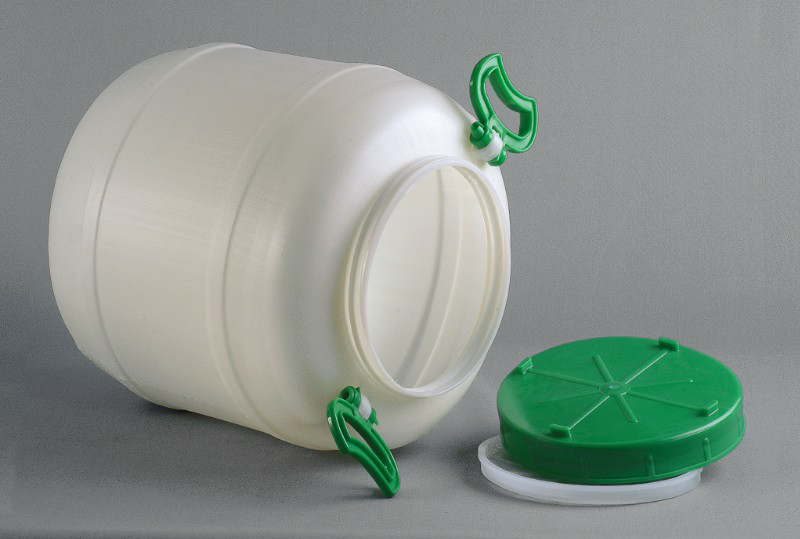 Бочка 25л пластик харчова GR-01002 |харчова фляга, фото 1