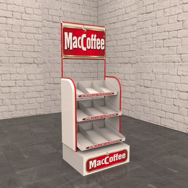 Виробництво рекламних стійок для Maccoffee