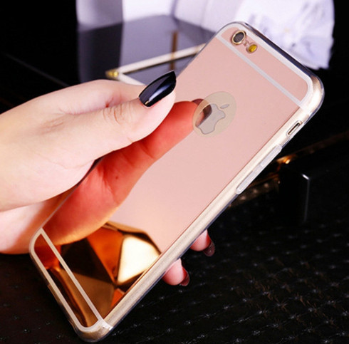Дзеркальний силіконовий чохол для iPhone 7/8
