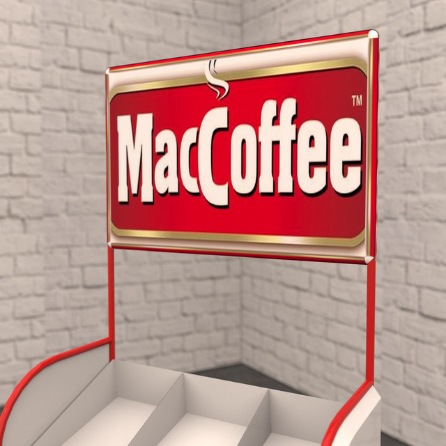 виробництво рекламних стійок Maccoffee Виробництво рекламних стійок