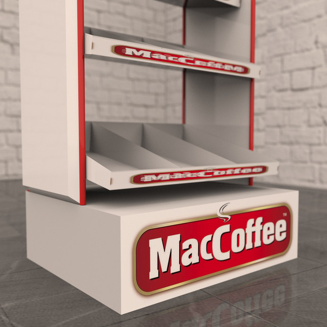 Виробництво рекламних стійок Виробництво рекламних стійок для Maccoffee
