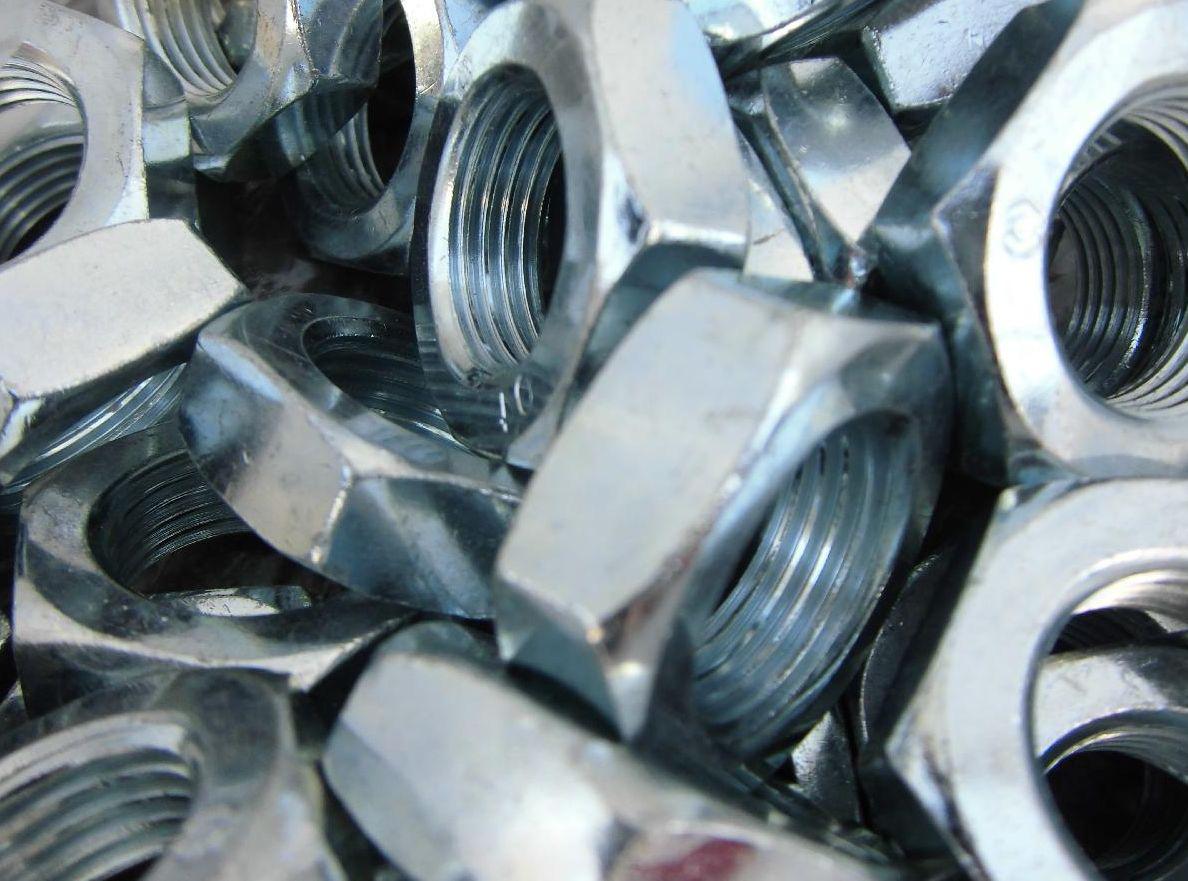 Гайка низька М8 DIN 439, ГОСТ 5916-70, DIN 936