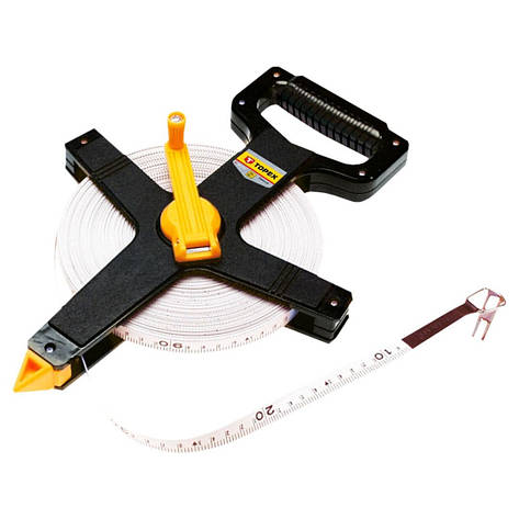 Стрічка вимірювальна Topex, скловолокно, 50 м, фото 1