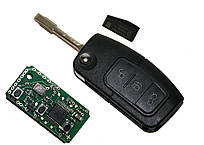 Ключ викидний Ford Focus Galaxy Kuga 3 кнопки 433MHz чип 4D 63