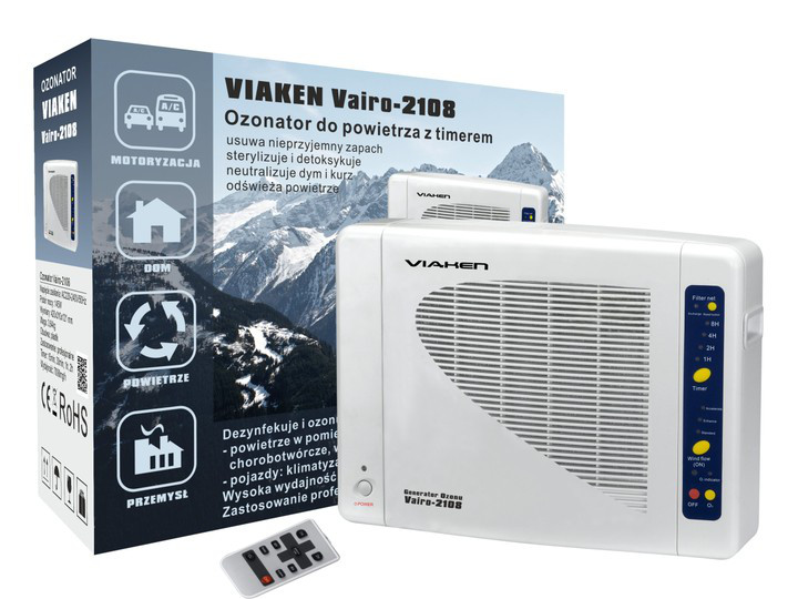 Озонатор побутовий Viaken 7000mg + пульт
