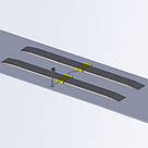 Підкладні ваги для єврофур АКСІС15-П Д, фото 2