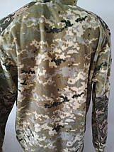 Кофта флісова тактична піксель ЗСУ,Армійська флісова кофта толстовка для військовослужбовців, фото 3